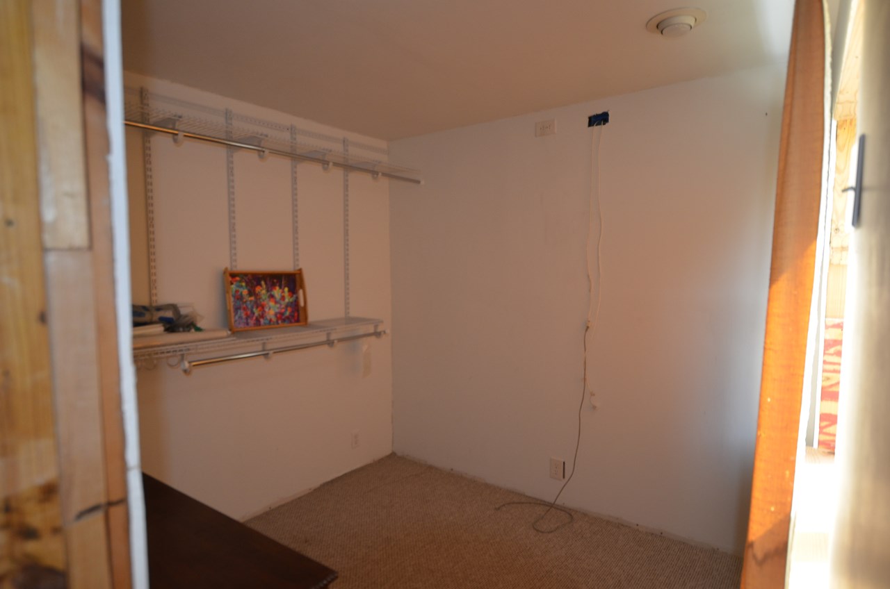 walk in closet bedroom #1