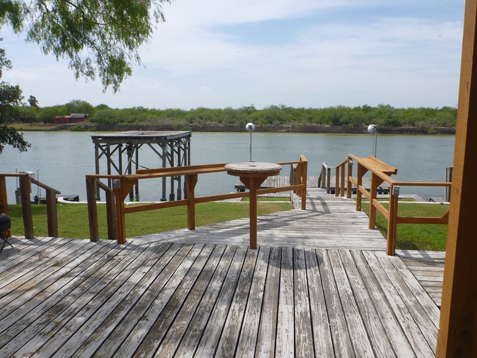 water view from the patio