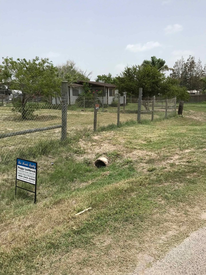 entrance on east side of property